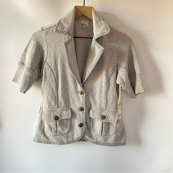 Joie Jackets & Blazers - Joie  Gray Sweatshirt Jacket SZ M NEW